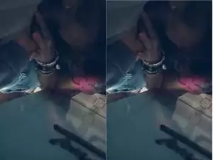 Today Exclusive-Sexy Desi Bhabhi Blowjob