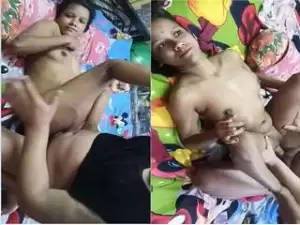 Today Exclusive- Bhojpuri  Wife Pussy Fingering and Hard Fucked By Hubby