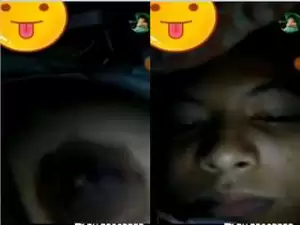 Today Exclusive- Cute Bangla Girl Showing Her Boobs and Pussy to Lover On Video Call part 11