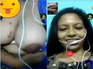 Today Exclusive- Cute Bangla Girl Showing Her Boobs and Pussy to Lover On Video Call part 14
