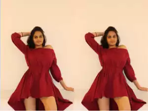 Today Exclusive- Most Demanded Hot Indian Girl Strip Her Cloths and Nude Dance and Showing Boobs Part 3