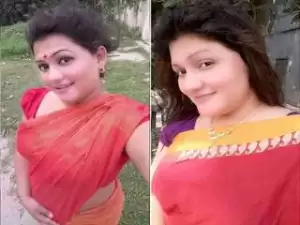 Today Exclusive- Boudi Record Her Nude Video For Lover