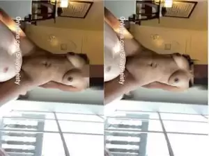 Today Exclusive- Sexy Indian Girl Showing Nude Body and fucked By NRI Lover Part 5