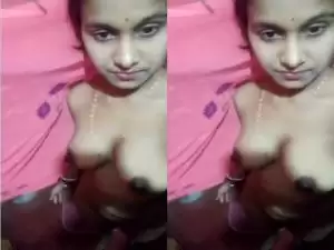 Today Exclusive- Hot Look Desi Boudi Strip her Saree and Showing Boobs & Pussy Part 2