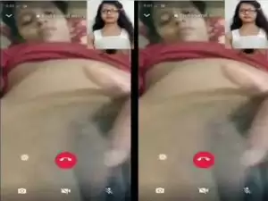 Today Exclusive- Cute Bangla Girl Showing Pussy To Lover On Video Call
