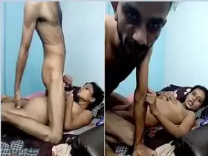 Today Exclusive-Desi Bhabhi Boobs Sucking and Blowjob