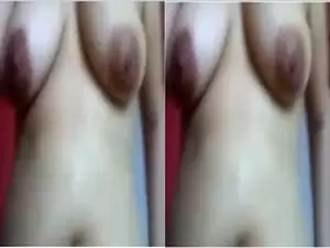 Today Exclusive- Desi Bhabhi Boobs Pressing and Ridding Dick Part 1