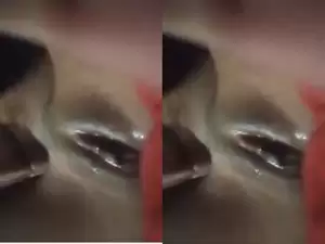 Today Exclusive- Horny Desi Girl Showing Her Boobs and Wet Pussy Part 2