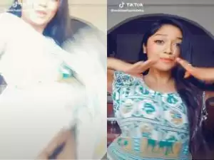 Today Exclusive- Crazy Indian TikToker Hairy Pussy Record In Video