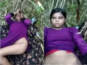 Today Exclusive- Desi Village Girl Pussy Video Record By Lover