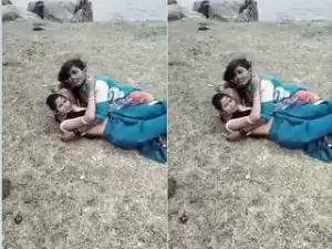 Today Exclusive- Desi Village Lover Out Door Fun