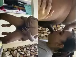 Today Exclusive- Desi Bhabhi Blowjob and Fucked