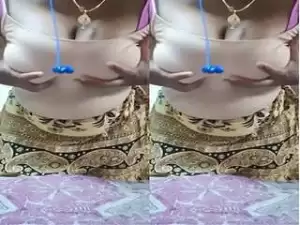 Today Exclusive- Tamil Bhabhi Showing Her Boobs and Pussy On Tango Show Part 1