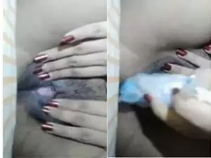 Today Exclusive- Super Hot Desi Girl Sona Shows Boobs and Pussy Part 3