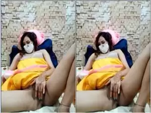 Today Exclusive – Sexy Desi Girl Fingering Part 2