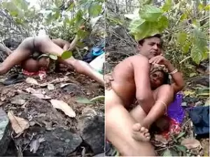 Today Exclusive – Dewar Bhabhi OutDoor Fucking Caught