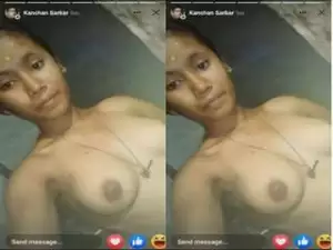 Today Exclusive – Assame Girl Showing Boobs and Pussy