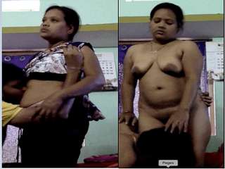 Desi Bhabhi Boob sucking And Hard Fucked BY Deaver