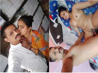 Exclusive- Desi Couple Roamnce and Fucked in Hotel