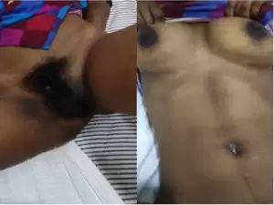 Today Exclusive – Hubby Record Wife Boobs and Pussy Video