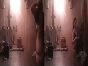 Today Exclusive –  Paki Dancer Changing Cloths Record In Hidden Cam Part 4
