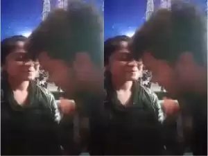 Today Exclusive – Cute Desi Girl Boobs Sucking By Lover