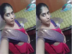 Today Exclusive – Desi Girl Shows her Big Boobs Part 2