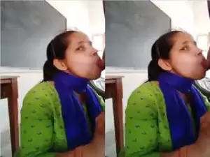 Today Exclusive – Cute Desi Girl Blowjob and Fucked Part 3