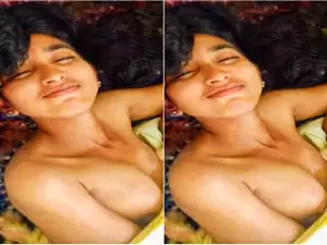 Today Exclusive – Cute Desi girl Pussy Fingering By BF