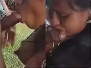 Today Exclusive –  Telugu Lover OutDoor Blowjob and Fucking Part 1