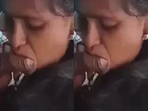 Today Exclusive –  Telugu Lover OutDoor Blowjob and Fucking Part 2