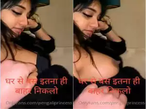 Today Exclusive – Sexy Nri Girl Shows Boob