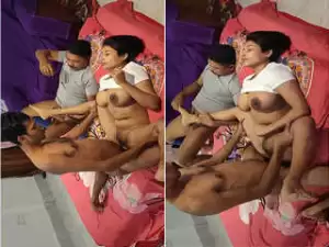 Today Exclusive – Famous Desi Couple Blowjob and Fucking Part 292