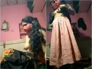 Today Exclusive – Desi Village Couple Romance and Pussy Licking