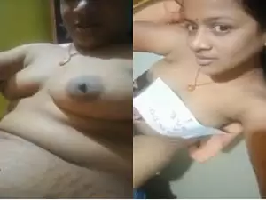 Today Exclusive –  Sexy Desi Bhabhi Shows her Boobs And Pussy Part 2