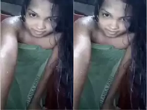 Today Exclusive – Lankan Girl Shows Her Boobs And Pussy