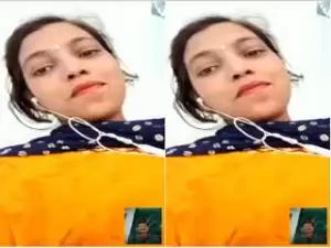 Today Exclusive – Desi Bhabhi Shows her Boobs and Pussy On Vc Part 3