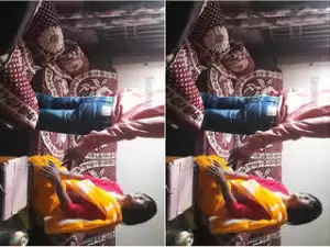 Today Exclusive – Horny Indian Wife Blowjob and Fucked Part 2