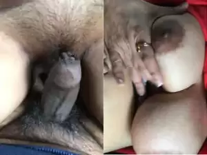 Today Exclusive – Super horny Desi Bhabhi Shows Her Big Boobs and Fucked in Car Part 1