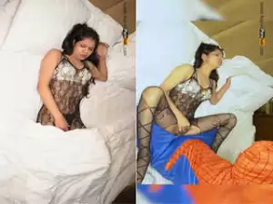 Today Exclusive – Sexy Call Girl Getting Romance and  Fucked in Doggy Style by Spider-Man Part 3