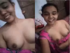 Today Exclusive – Cute Lankan Girl Shows her Boobs and Pussy Part 3