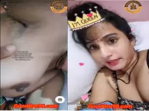 Today Exclusive –  Super Beautiful Beautiful Indian Girl, Going Topless On Tango, WITH FULL INDIAN DIRTY TALK!