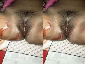 Today Exclusive –Desi Wife Fucked In period Time