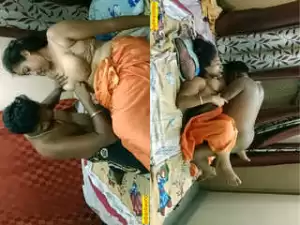 Today Exclusive – Indian hot innocent bhabhi fucked by tamil teen boy!!