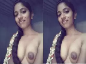 Today Exclusive -Cute Village Girl Shows Her Boobs Part 2