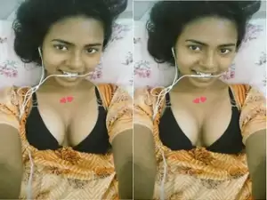 Today Exclusive -Cute Tamil Mallu Girl Shows Her Boobs and Pussy Part 1