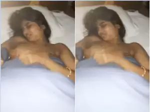Today Exclusive -Desi Shy Girl Romance and Fucked By Lover Part 2