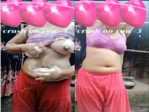 Today Exclusive -Cute Village Girl Shows her Boobs and Pussy Part 13