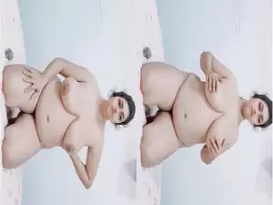 Today Exclusive -BBW Paki Wife Shows Nude Body and Fucked Part 2
