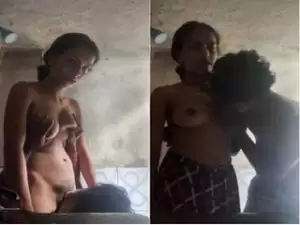 Today Exclusive – Horny Bhabhi Boobs Pressing and pussy Licking By Hubby